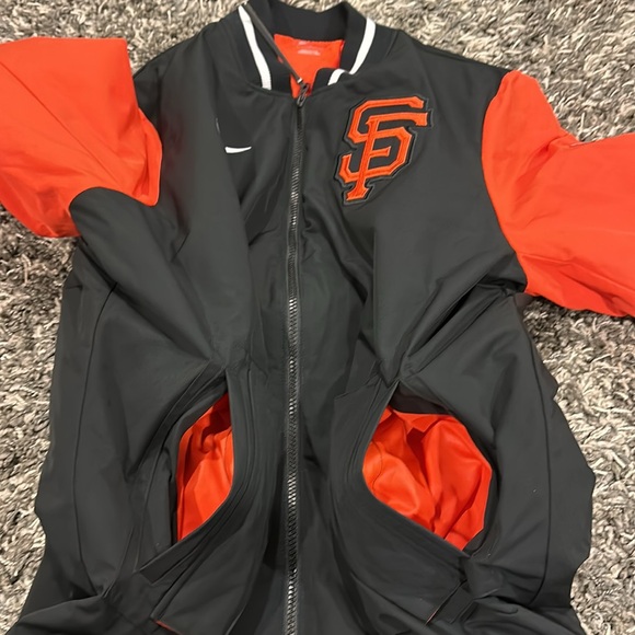 San Francisco Giants Nike Authentic Collection Dugout Performnce Full-Zip Jacket - Picture 6 of 16